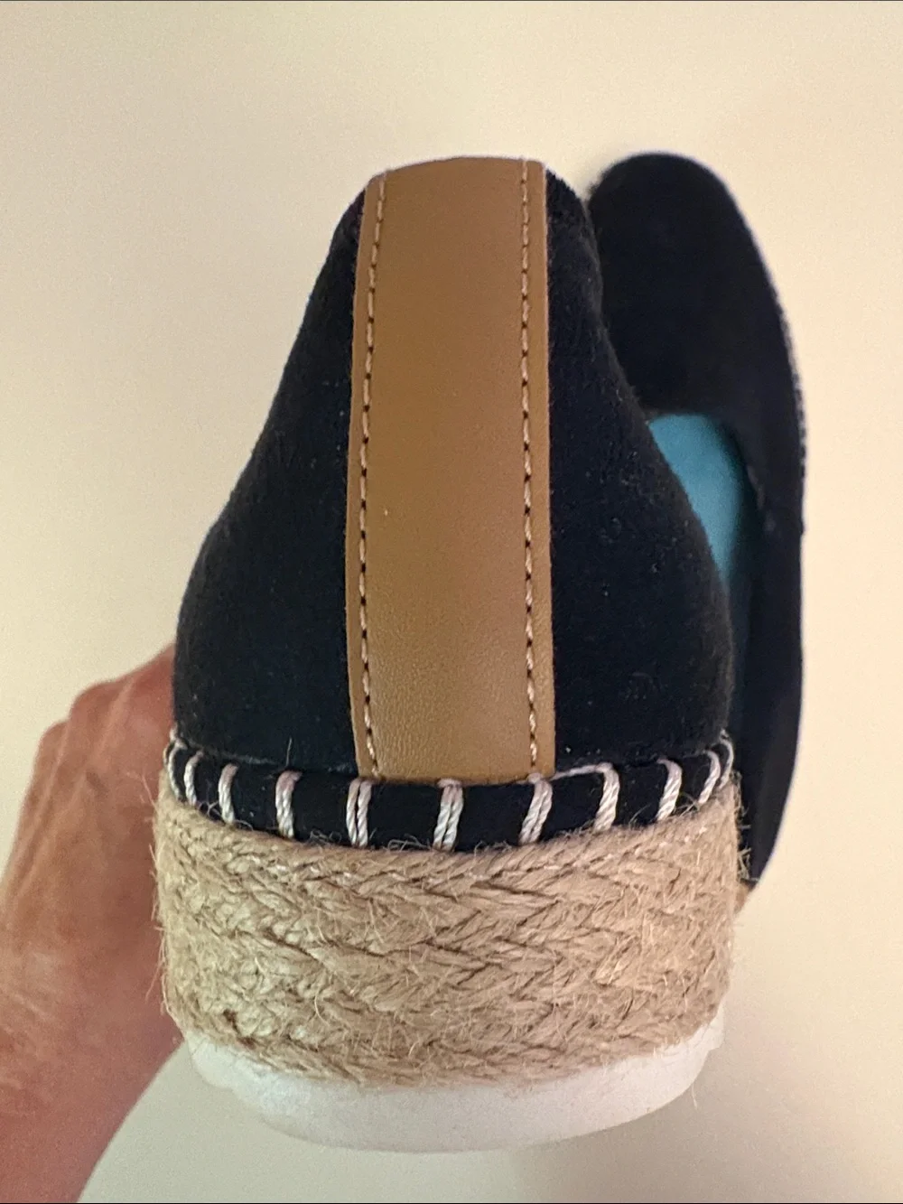Dr. Scholl's Black Slip-On Espadrilles